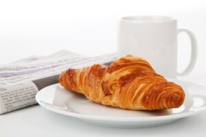bread, croissant, food, breakfast, cup, mug, drink, beverage, newspaper, snack, baked, tasty, delicious, bread, bread, croissant, croissant, croissant, breakfast, breakfast, breakfast, breakfast, breakfast, newspaper